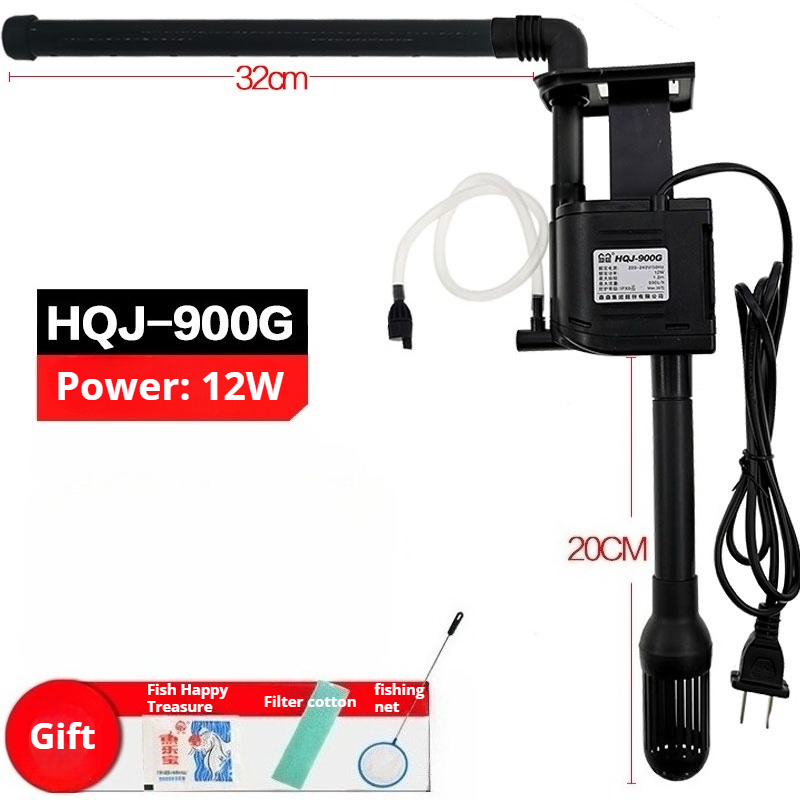 Aquarium Marine Filter - Fish Tank Water Pump Oxygenated Filter