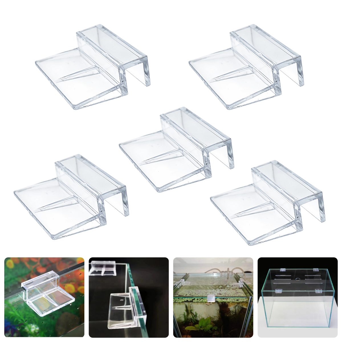 10Pcs Transparent Acrylic Fish - Aquarium Marine Filter recensie en prijs