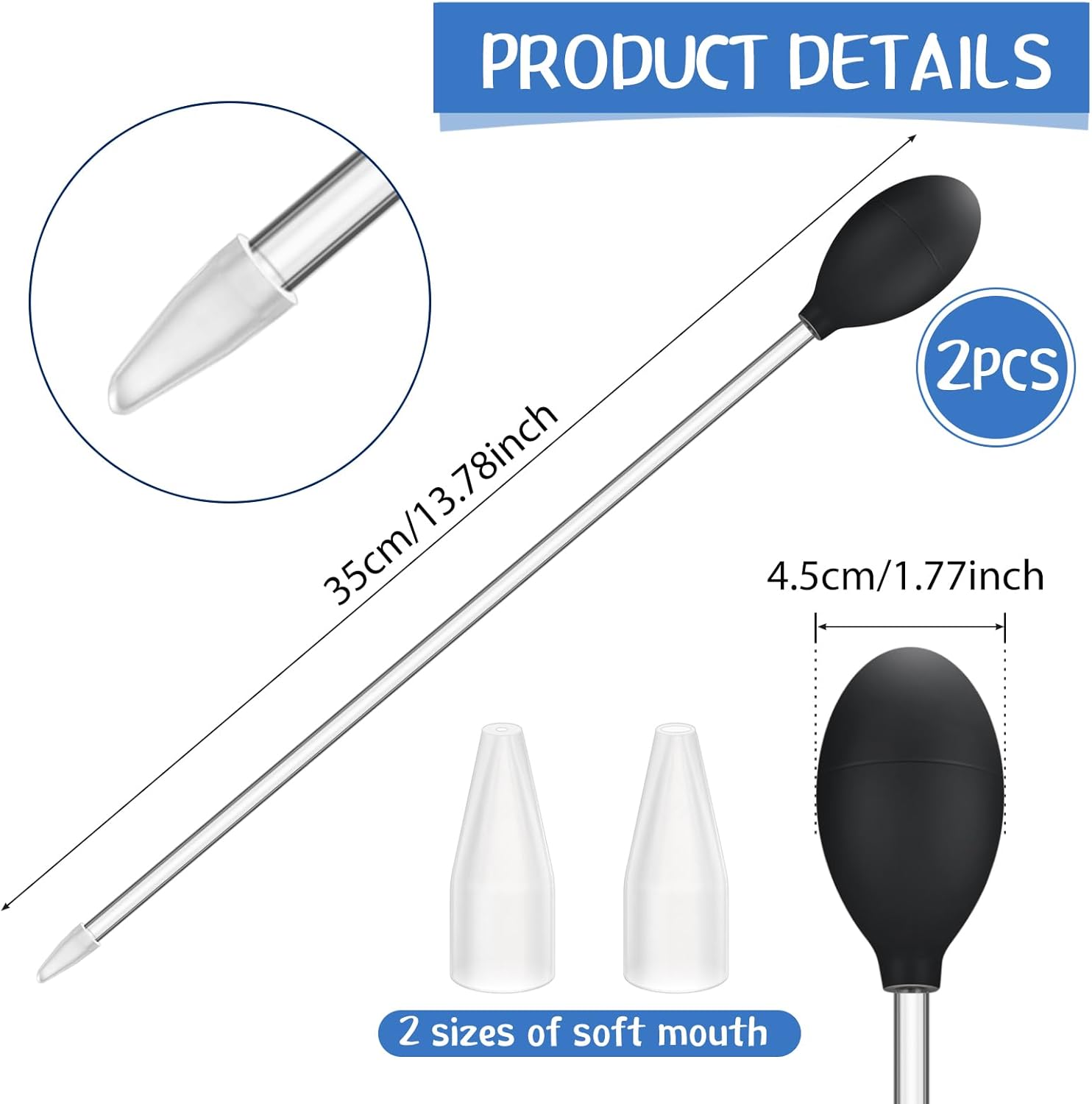 2 Sets Long Pipette for Fish T - Marine Aquarium Youtube recensie en prijs