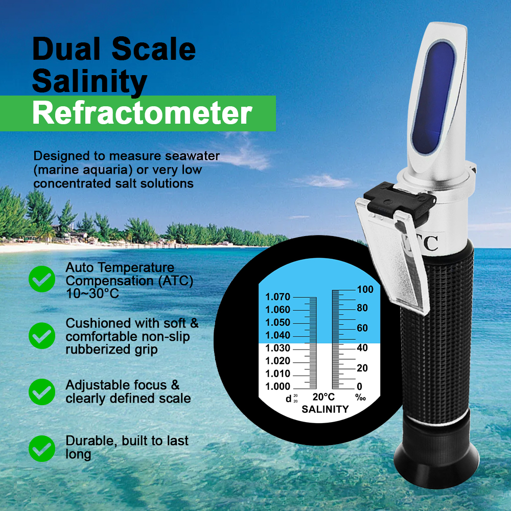 Professional Salinity Refracto - Aquarium Marine Salt recensie en prijs