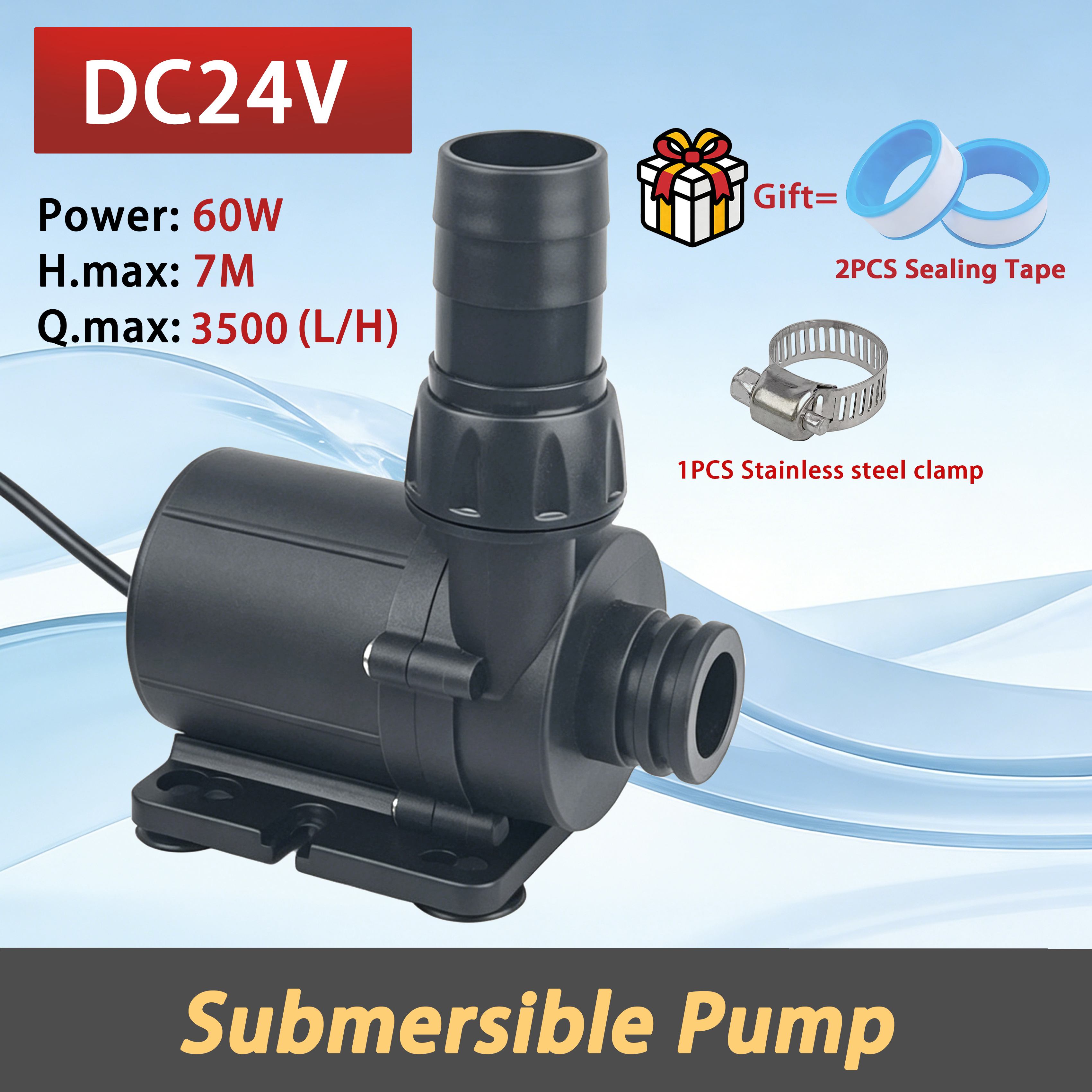 DC Brushless Direct-flow Aquar - Aquarium Marine Filter recensie en prijs