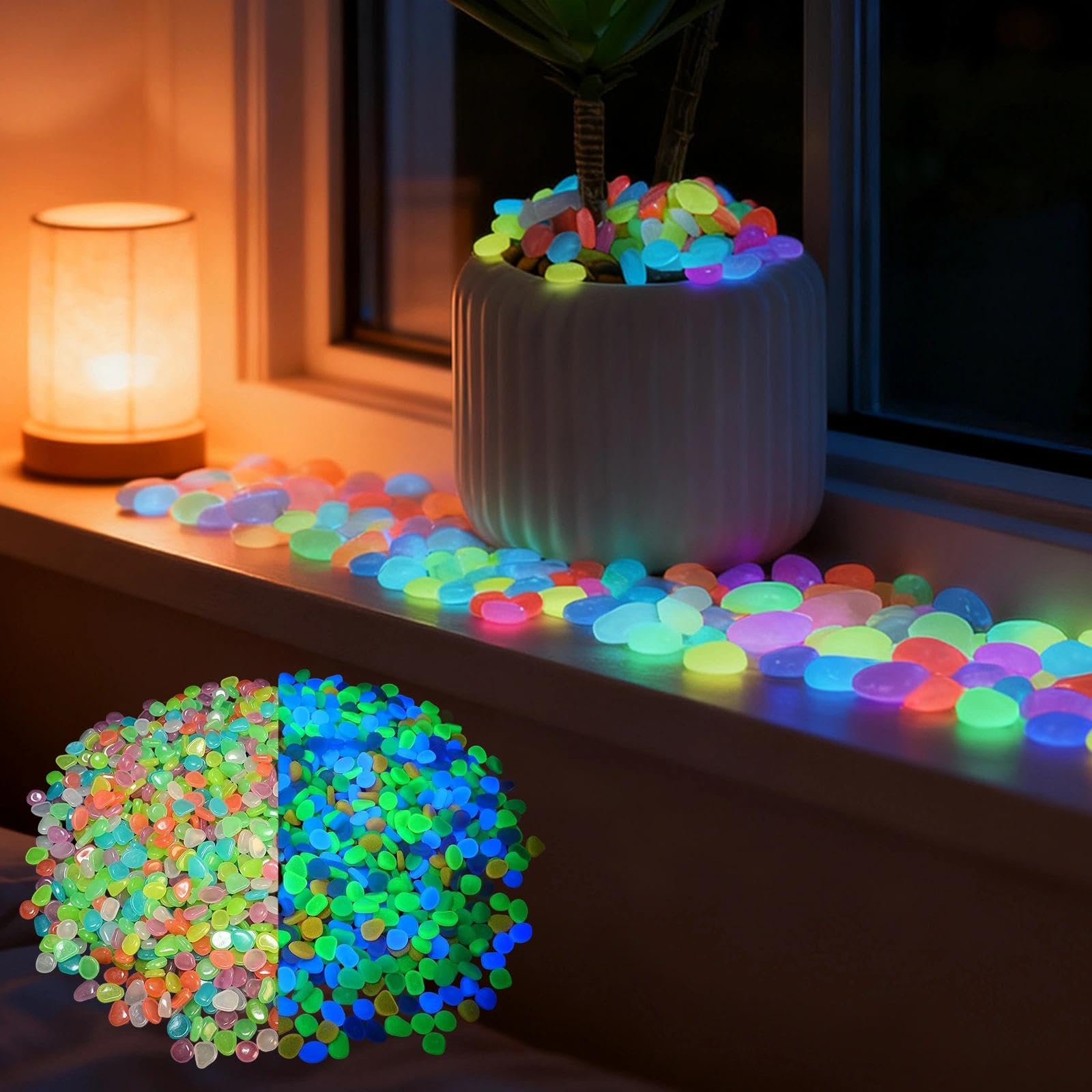 Potted Plants Glow In The Dark - Aquarium Marine Plants recensie en prijs