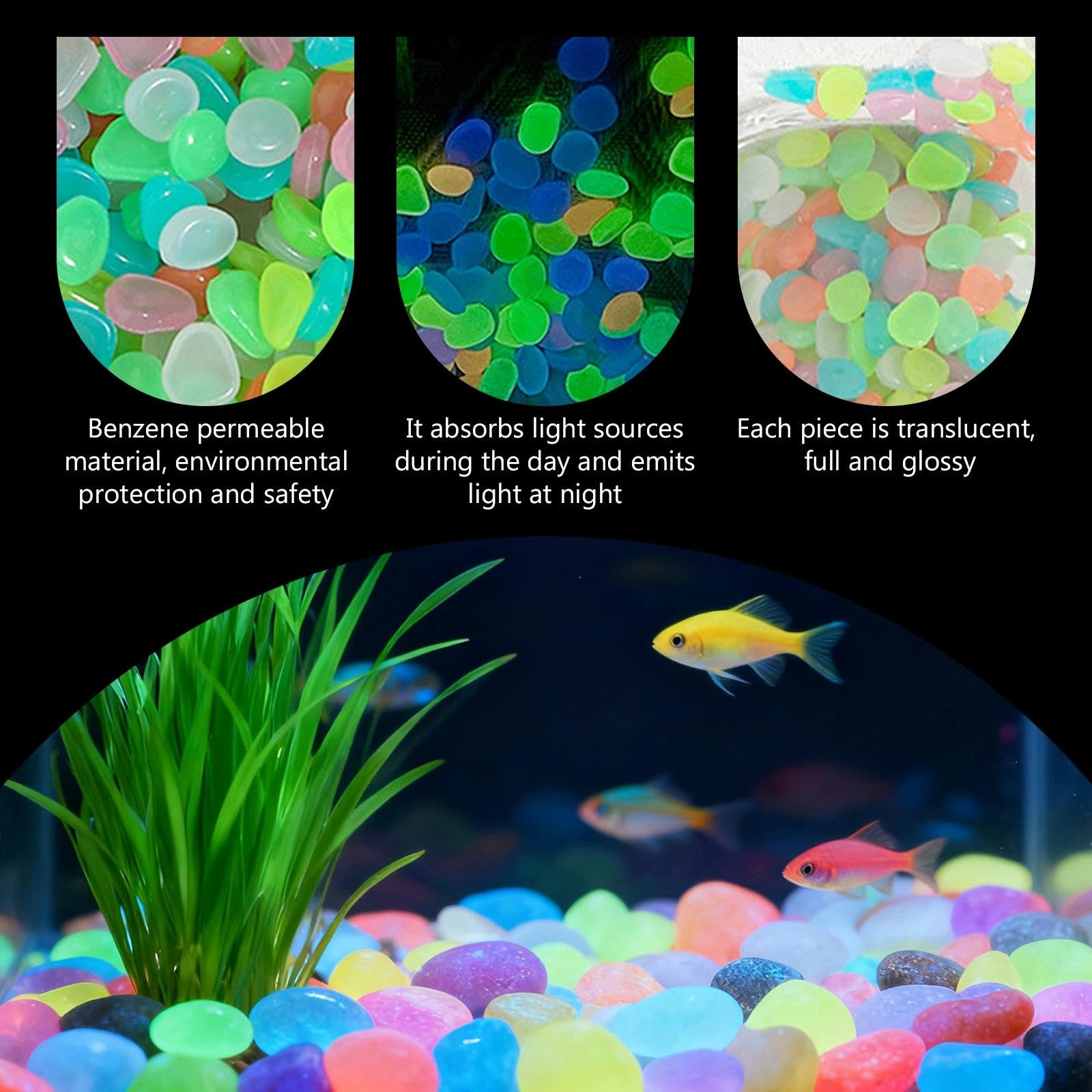 Potted Plants Glow In The Dark - Aquarium Marine Plants recensie en prijs