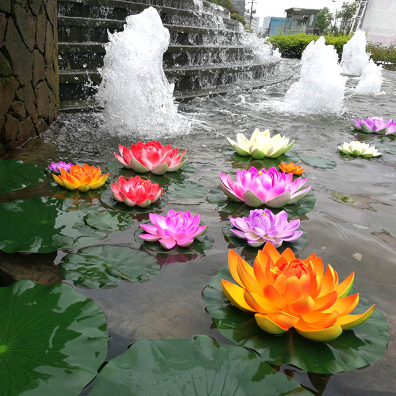 10cm/18cm Artificial Lotus Fak - Aquarium Marine Plants recensie en prijs
