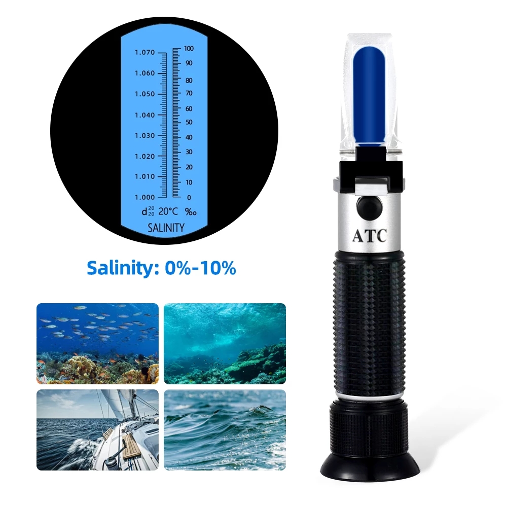 Salinity Refractometer 0-10% 1 - Aquarium Marine Salt recensie en prijs