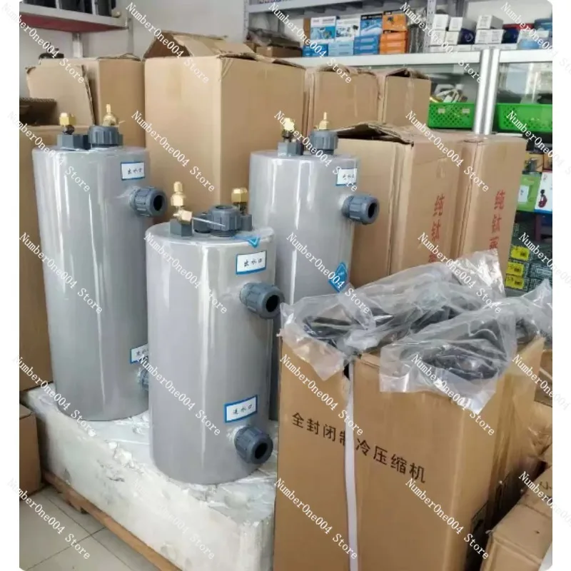 Titanium Tube Heat Exchanger 1 - Marine Aquarium Youtube recensie en prijs