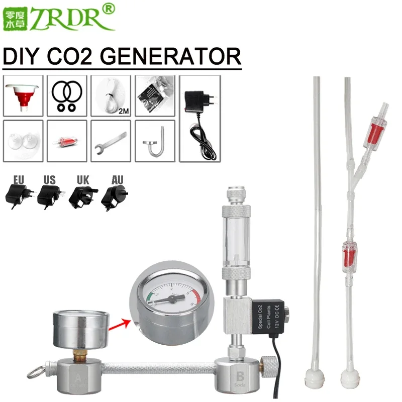 ZRDR Aquarium DIY CO2 generato - Aquarium Marine Plants recensie en prijs