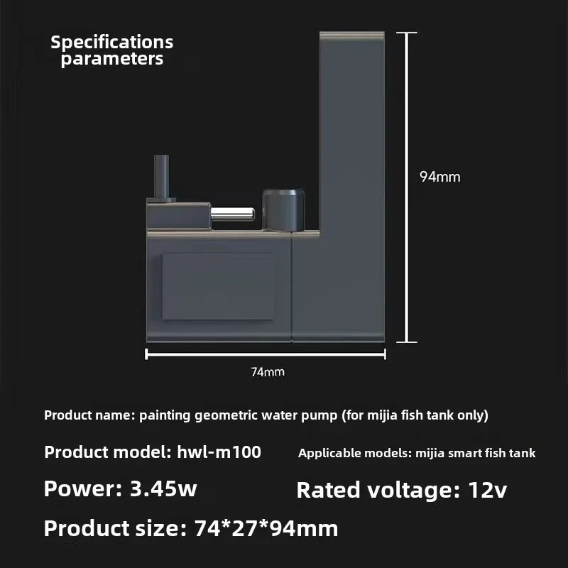 1pcs For Xiaomi Mijia smart aq - Aquarium Marine Filter recensie en prijs