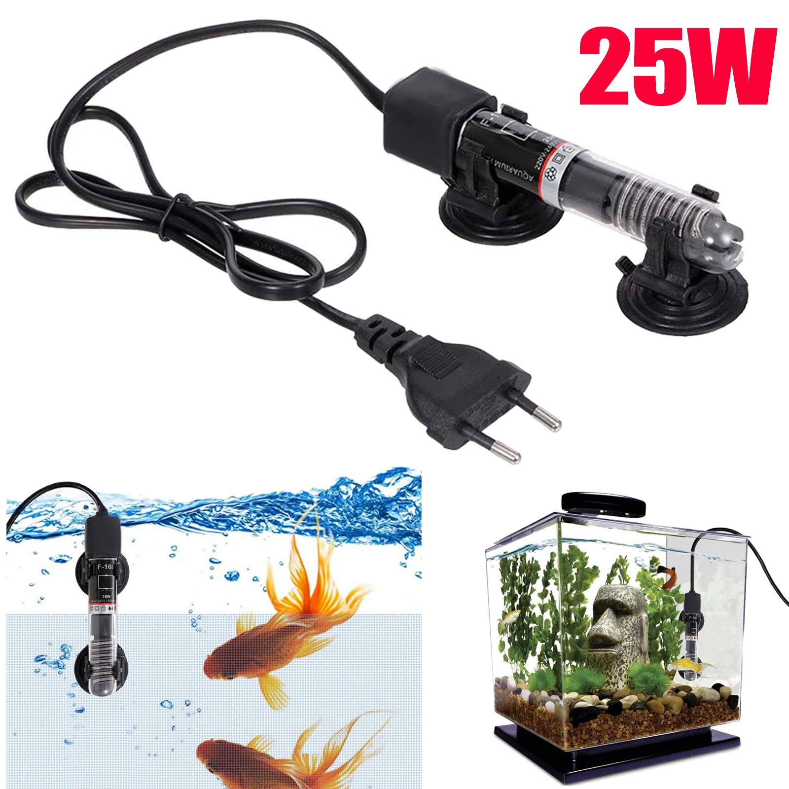 Mini Aquarium Heater Submersib - Marine Aquarium Nano recensie en prijs