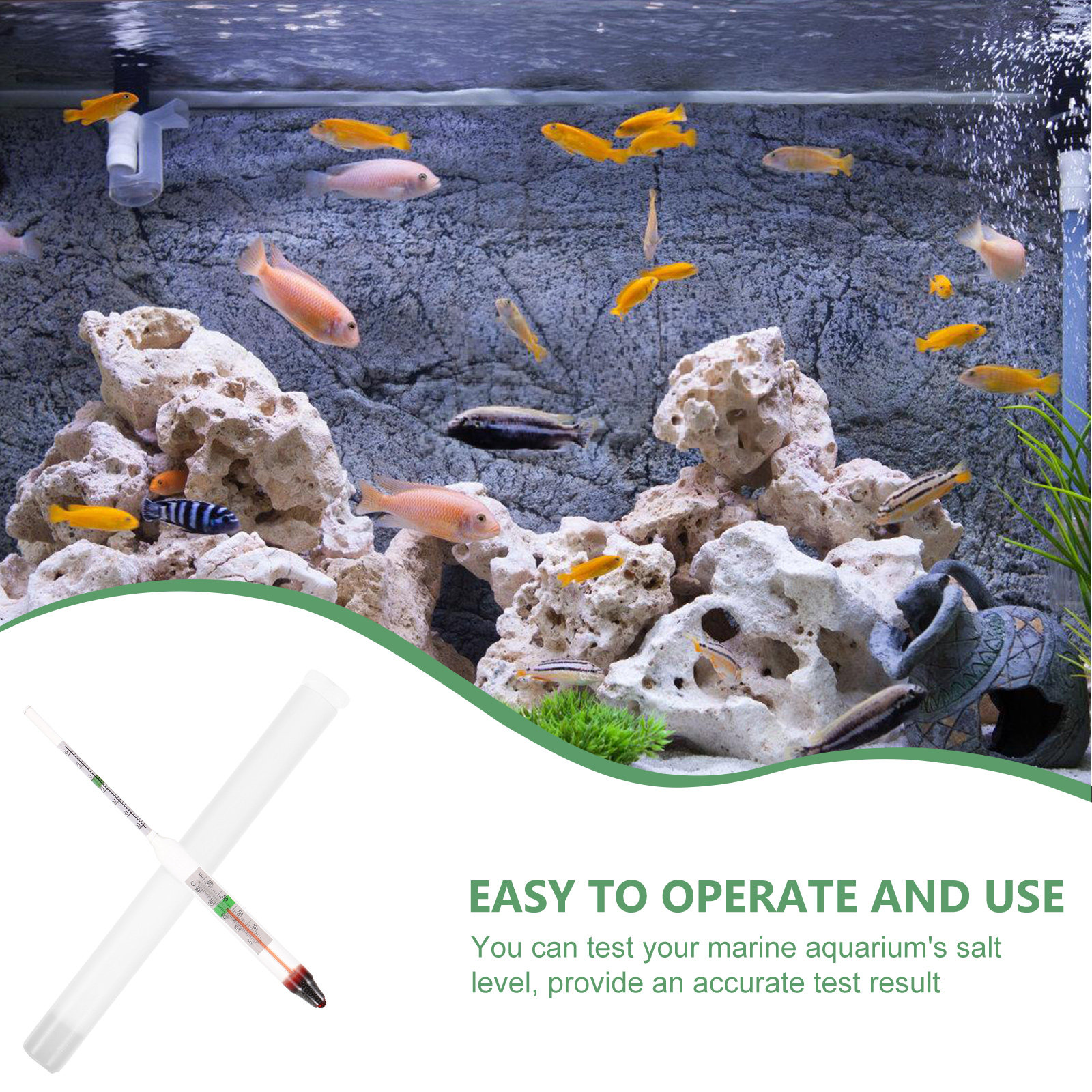 1Set Premium Salinity Hydromet - Aquarium Marine Salt recensie en prijs