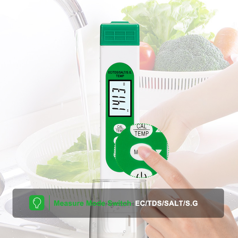 5 in 1 TDS EC SALT S.G TEMP Wa - Aquarium Marine Salt recensie en prijs