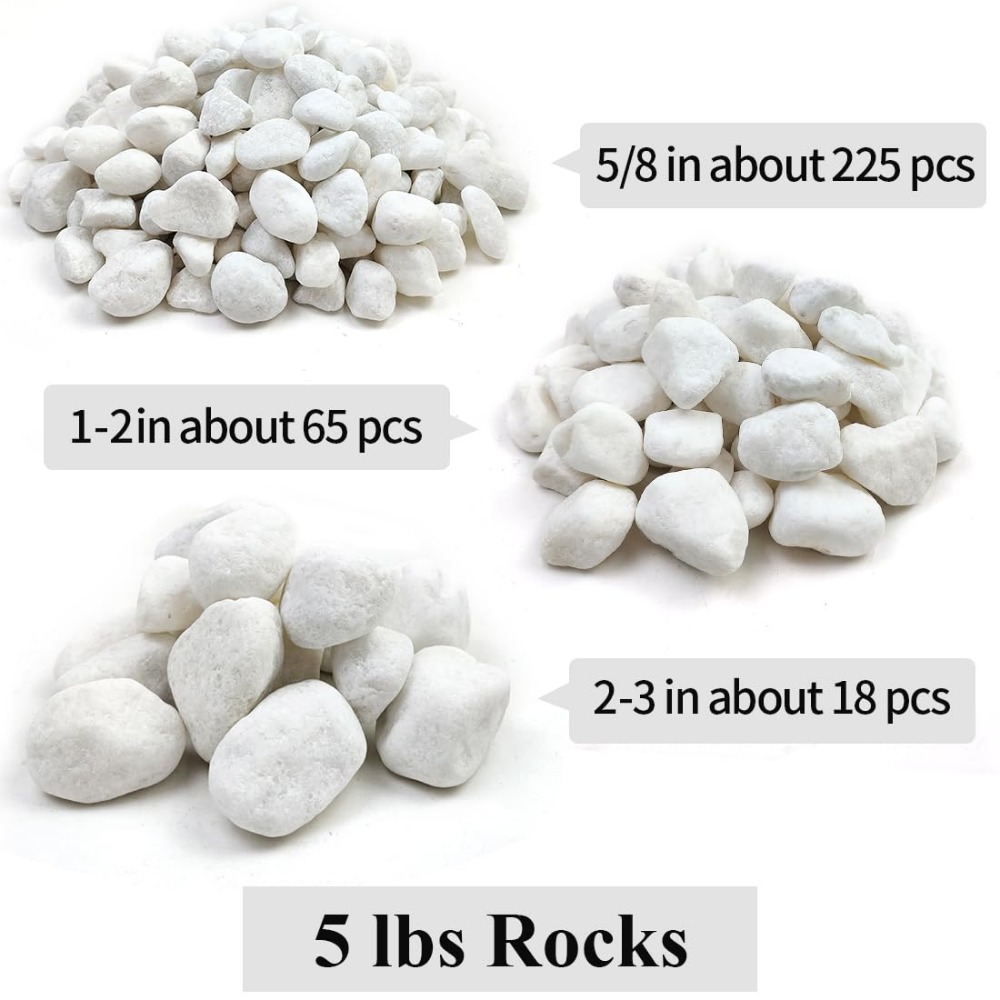 1-2 Inch White Pebbles for Ind - Aquarium Marine Plants recensie en prijs