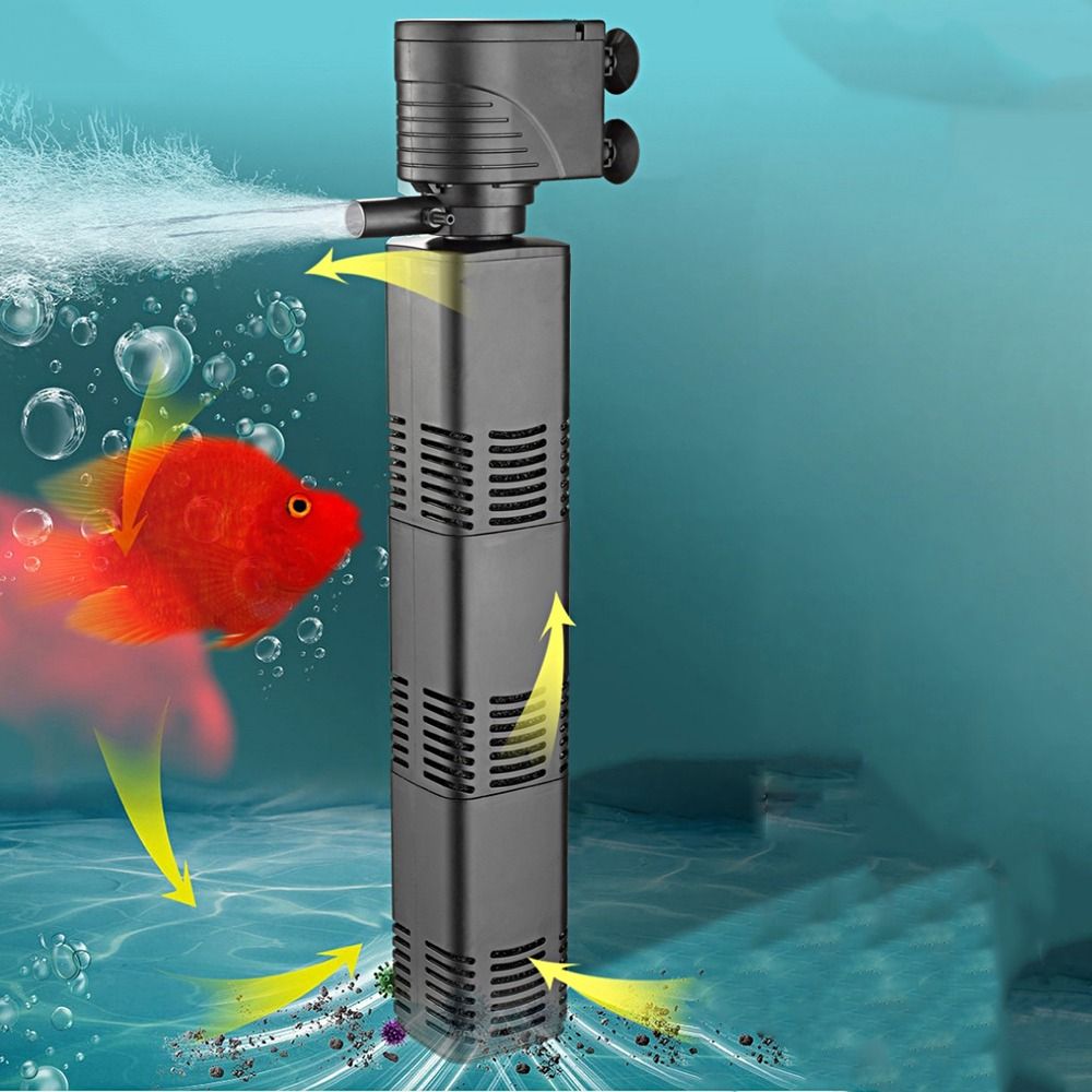 Plastic 3 in 1 Fish Tank Filte - Aquarium Marine Filter recensie en prijs