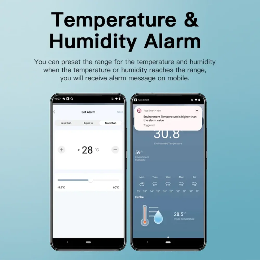 Tuya WiFi Temperature Humidity - Aquarium Marine Plants recensie en prijs