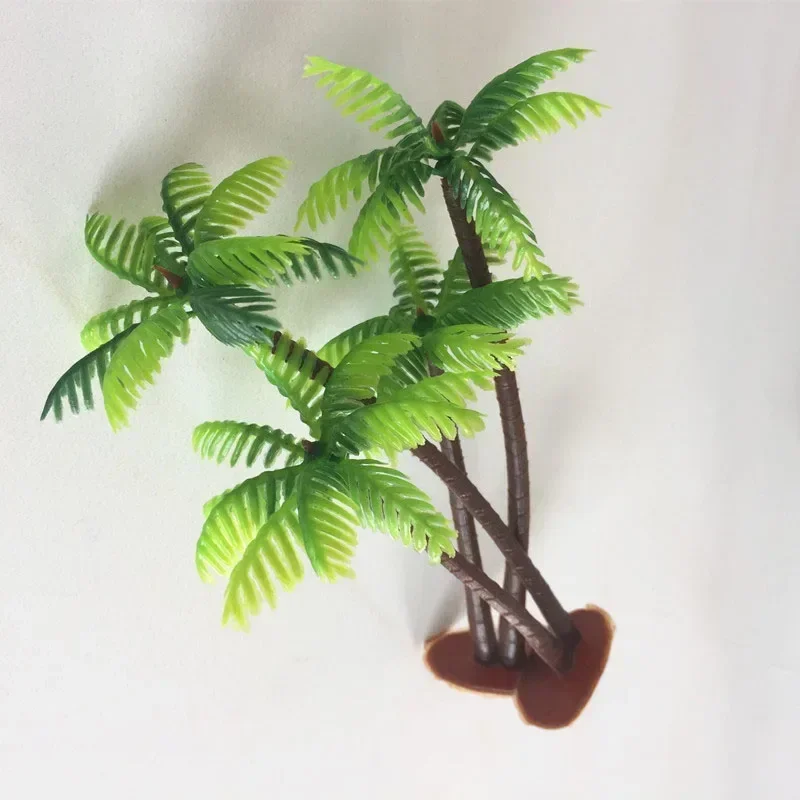 5Pcs Mini Plastic Coconut Palm - Aquarium Marine Plants recensie en prijs